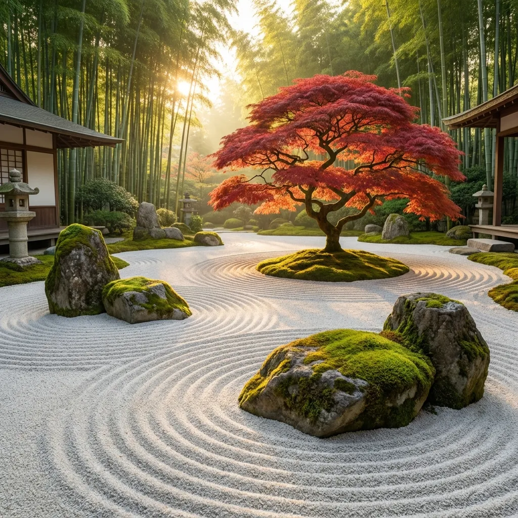Zen Garden Background