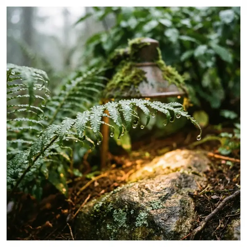 Invisible smart lighting setup for a desktop micro-sanctuary