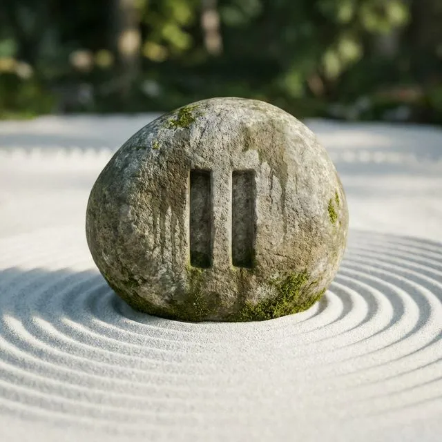 Shibui Pause Button Concept